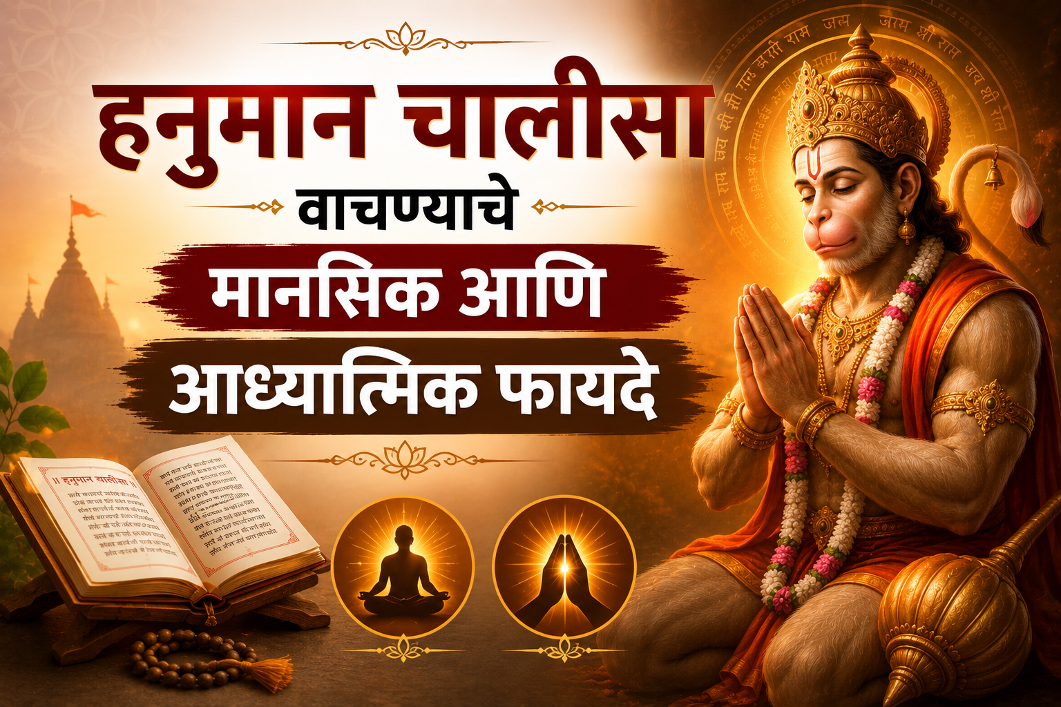 हनुमान चालीसा वाचण्याचे मानसिक आणि आध्यात्मिक फायदे